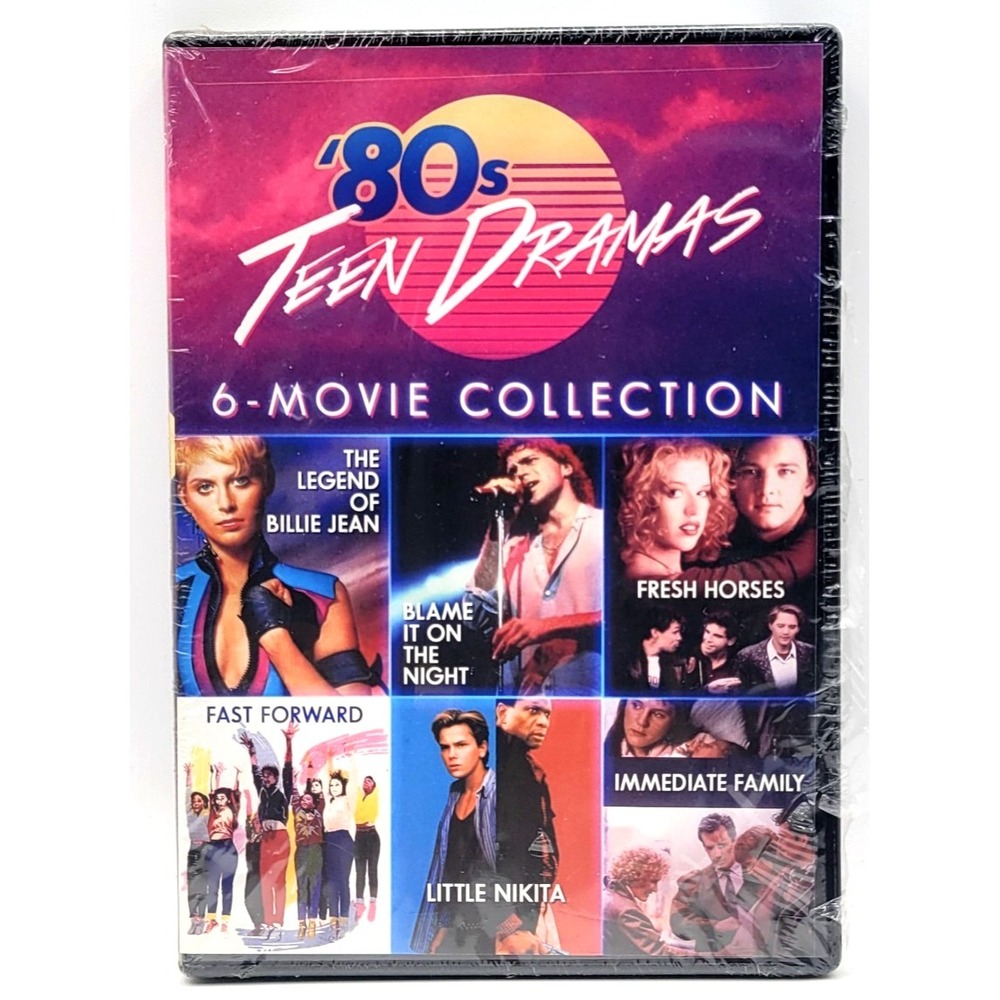 80s Teen Dramas: 6 Movie Collection (DVD, 2014, 2-Disc Set) NEW *READ*